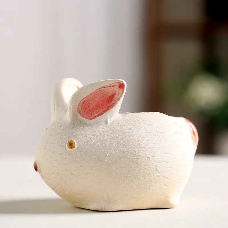 DecorBites™ Animal Vase Succulent Pot for Garden, Cute Rabbit & Duck Design