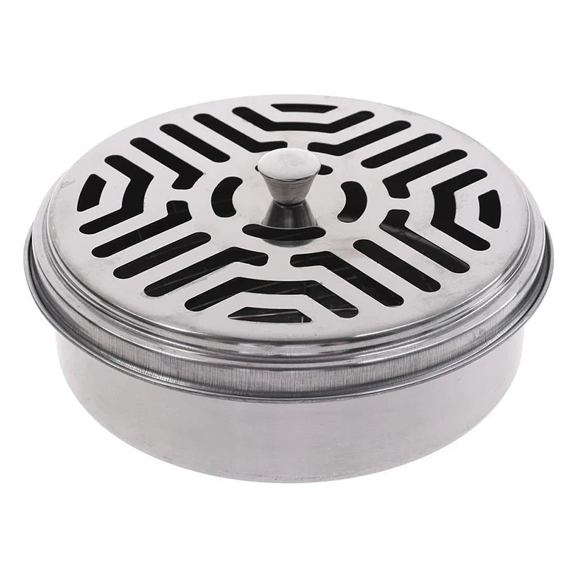Mosquito Coil Holder with Mesh Stand | Camping Garden Incense Burner