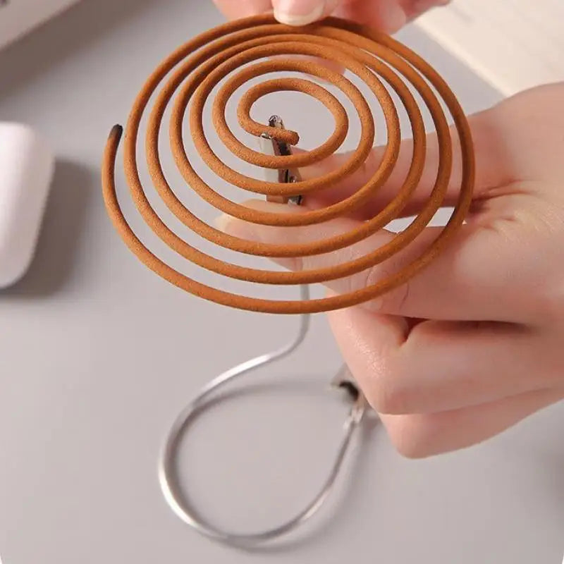 Portable Mosquito Coil Clip Stand | Double Ended Holder for Outdoor Use