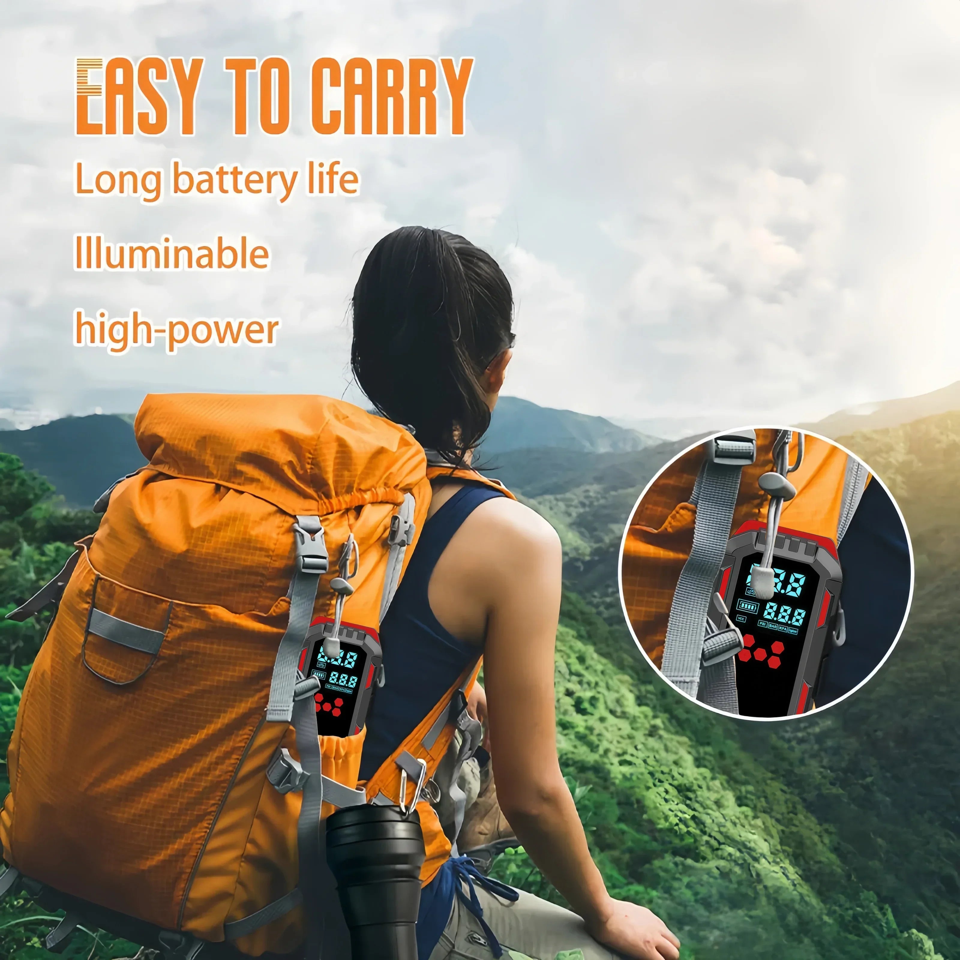 12V Car Jump Starter with Air Compressor 150PSI Portable Battery Booster