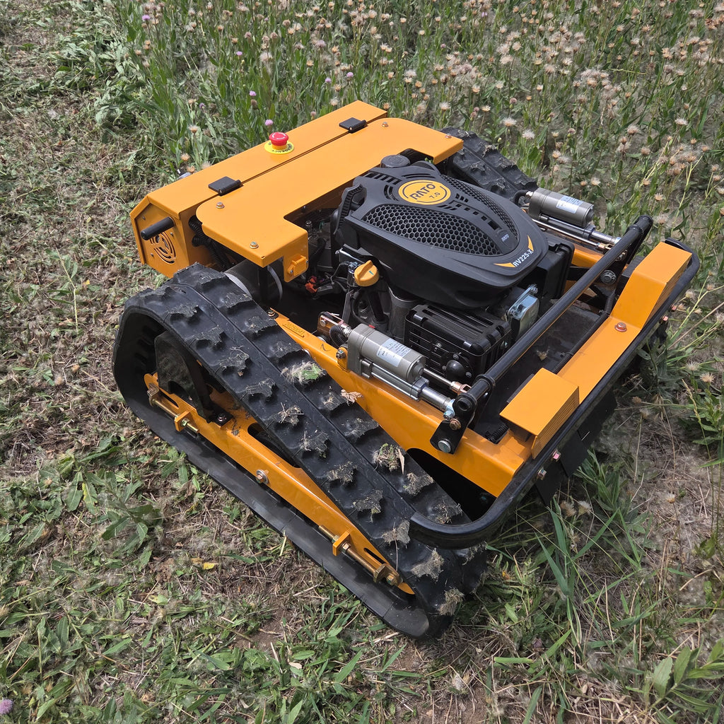 Remote Control Lawn Mower, 9.5HP Petrol, 500mm Cutting Width, All-Terrain Slope Mower
