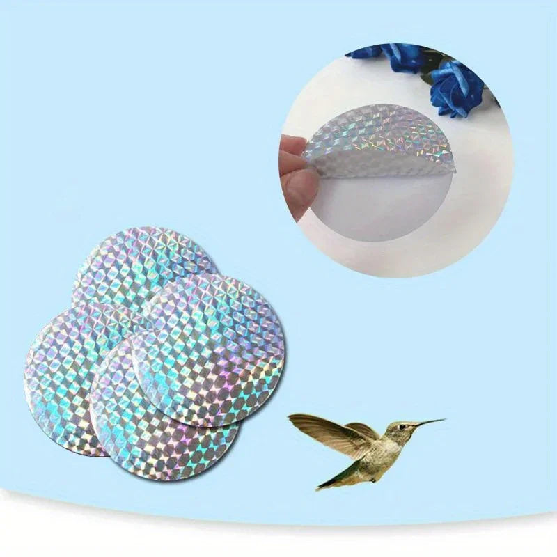 20 Pcs Reflective Bird Repellent Sticky Tape | Effective Pigeon Scare Tool for Garden and Farm