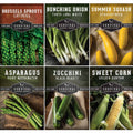 Barbecue Vegetable Seed Collection – 6 Heirloom Grilling Favorites for Summer Cookouts