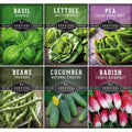 Kid’s Easy Garden Seed Collection – 6 Fast-Growing Vegetables & Herbs for Beginner Gardeners