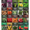 20 Variety Vegetable Garden Starter Seed Collection – Non-GMO Heirloom Kit for Beginner-Friendly Home Growing