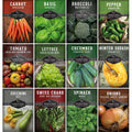12 Vegetable Seed Collection – Heirloom Non-GMO Garden Vegetables & Herbs for Home Growing