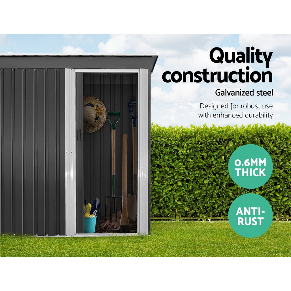 NNEDSZ Garden Shed Outdoor Storage Sheds Tool Workshop 1.64x0.89M