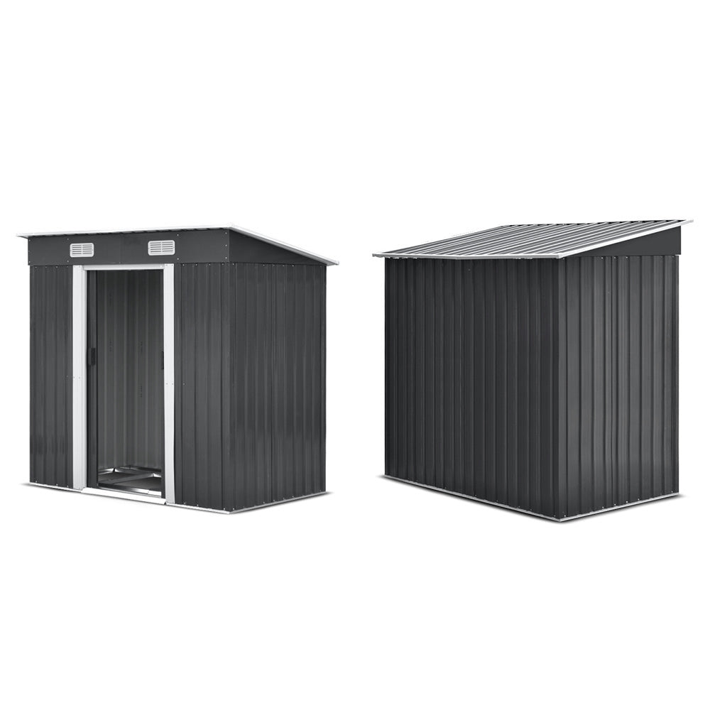 NNEDSZ Garden Shed Outdoor Storage Sheds Tool Workshop 1.94x1.21M with Base