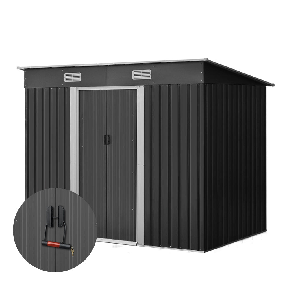 NNEDSZ Garden Shed Outdoor Storage Sheds Tool Workshop 2.38x1.31M