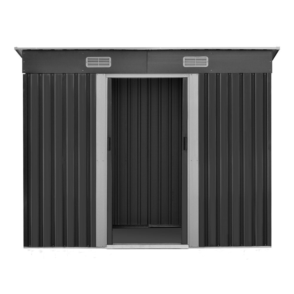 NNEDSZ Garden Shed Outdoor Storage Sheds Tool Workshop 2.38x1.31M