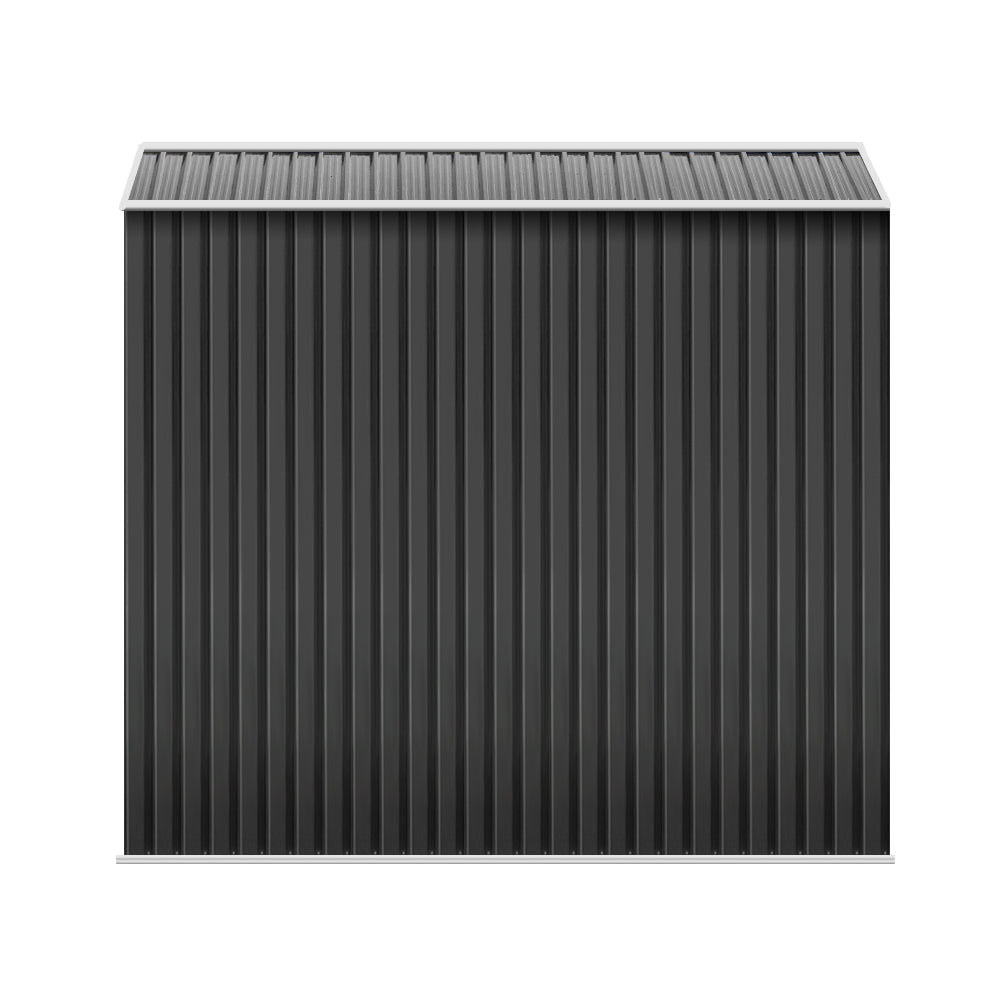 NNEDSZ Garden Shed Outdoor Storage Sheds Tool Workshop 2.58X3.14X2.02M with Base
