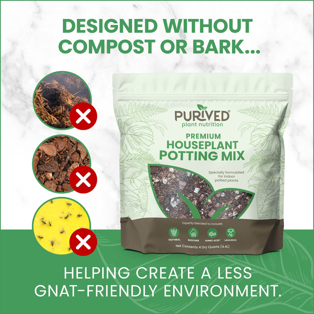 Purived Premium Houseplant Potting Mix