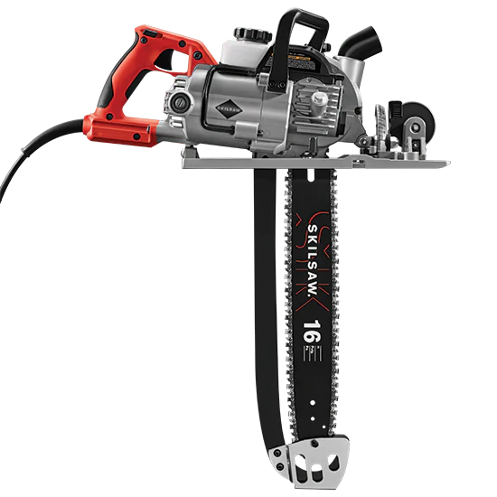 SKIL SPT55-11 16” WD Sawsquatch Carpentry Chainsaw w/ stand