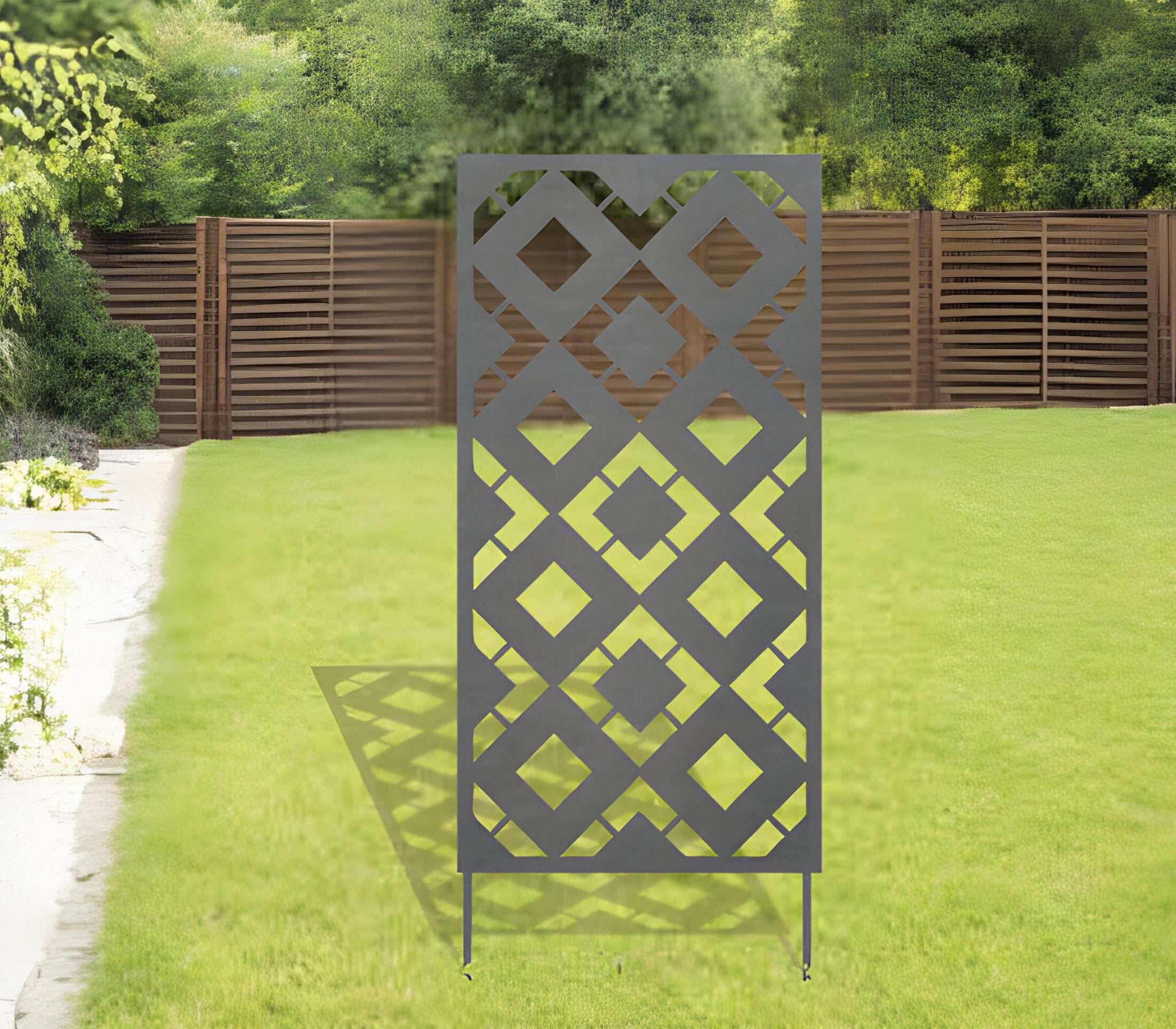 Santa Fe Metal Trellis/Privacy Screen