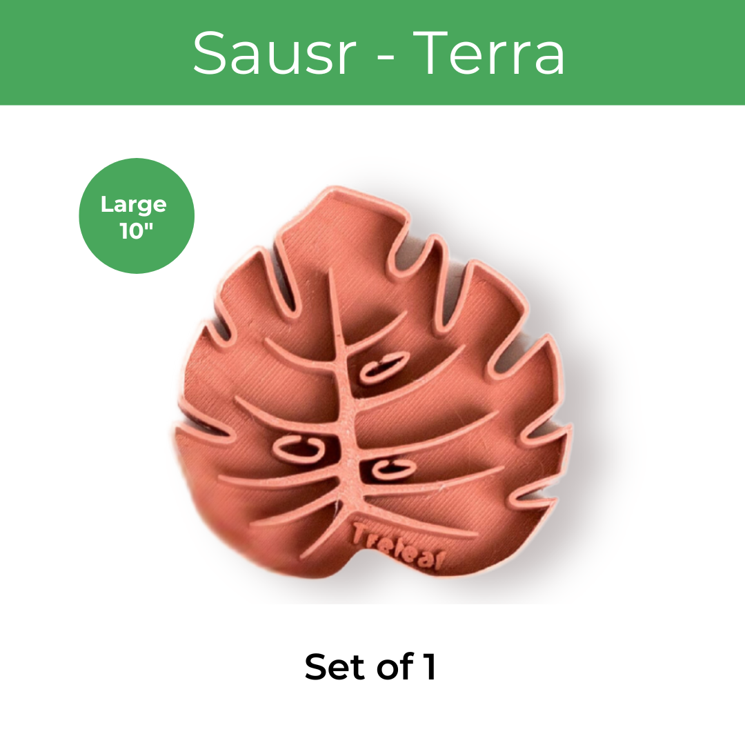 Tera™ Sausr™ - Leaf-shaped Pot Saucer - Drip tray for houseplants - Humidity tray