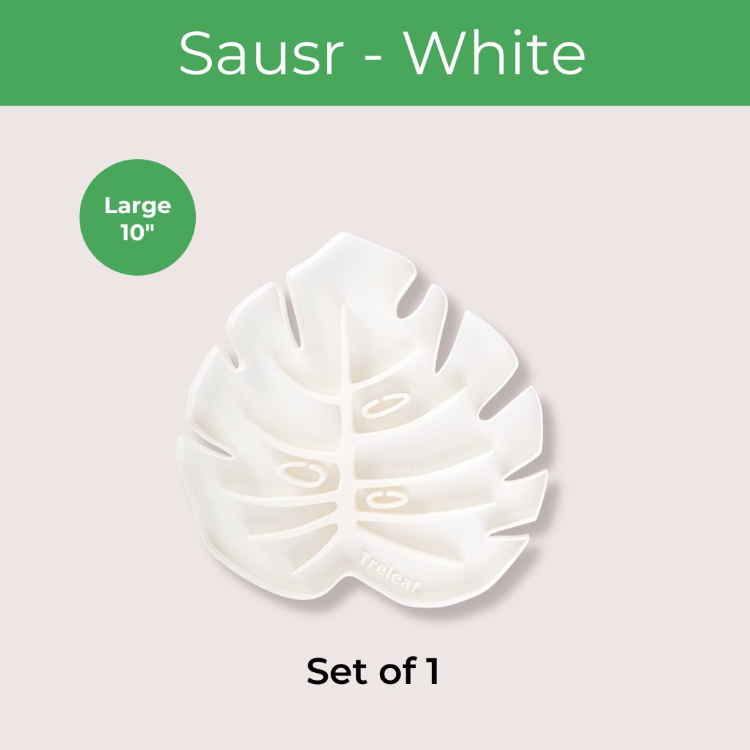 Tera™ Sausr™ - Leaf-shaped Pot Saucer - Drip tray for houseplants - Humidity tray
