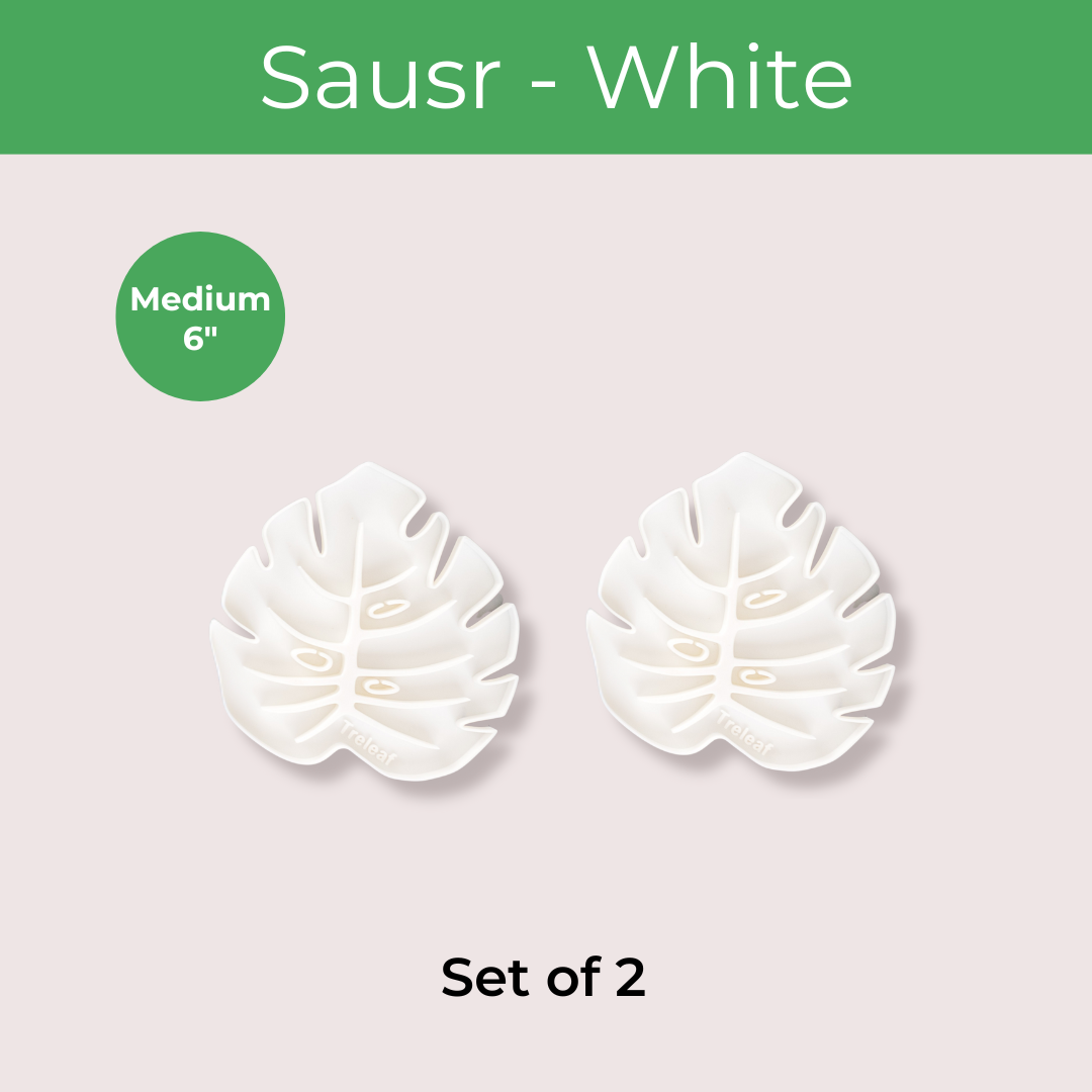 Tera™ Sausr™ - Leaf-shaped Pot Saucer - Drip tray for houseplants - Humidity tray