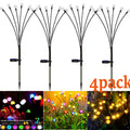 12Pack Solar LED Starburst Firefly Lights – IP66 Waterproof Garden & Lawn Decoration
