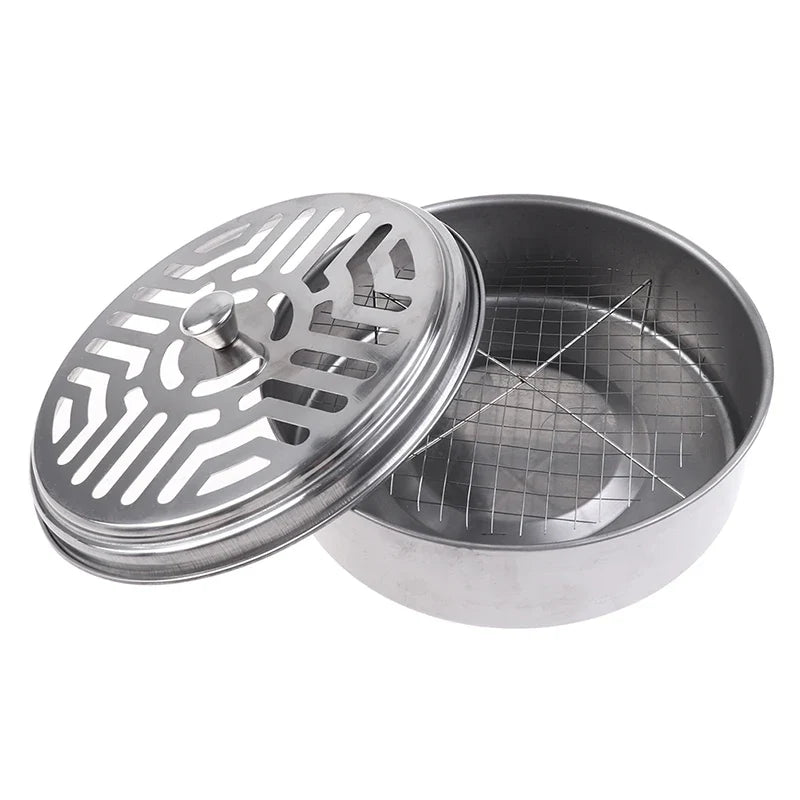 Mosquito Coil Holder | Mesh Stand Incense Burner for Camping and Garden