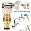 15-23mm Universal Hose Tap Adapters Faucet Tap Connector Garden Water Hose Pipe Fitting Faucet Adapter Watering Garden Tools