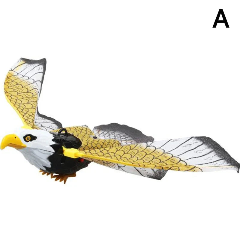Luminous Hanging Eagle Bird Repellent with Music | Eco-Friendly Flying Bird Scarer for Garden Safety