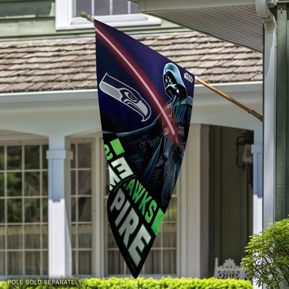 Seattle Seahawks Empire Banner Star Wars