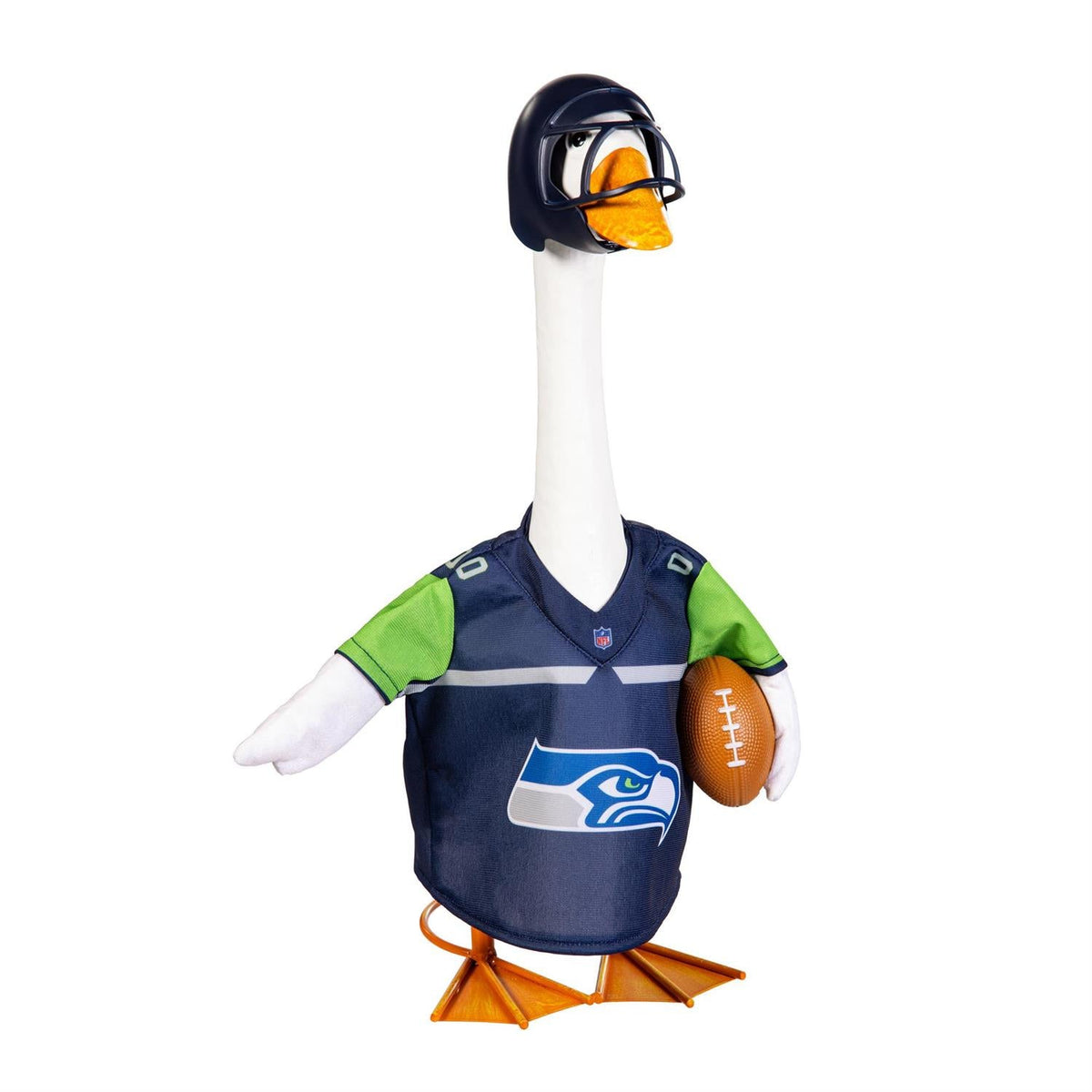 Seattle Seahawks Porch Goose Outfit for 21-Inch Goose