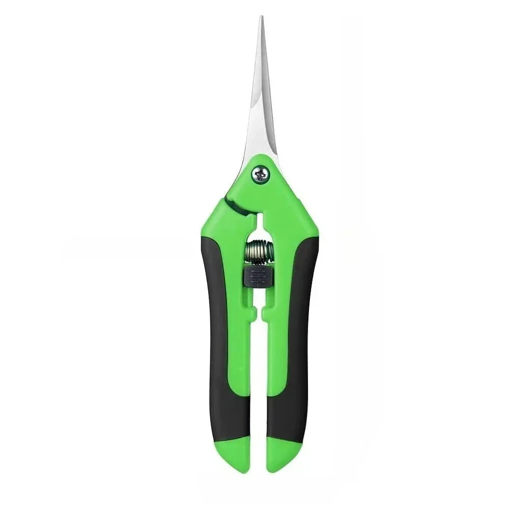 190mm Straight Head Pruning Shears Non-slip HandleStainless Steel Outils Manuels Household Bonsai Garden Scissors Pruing Shear