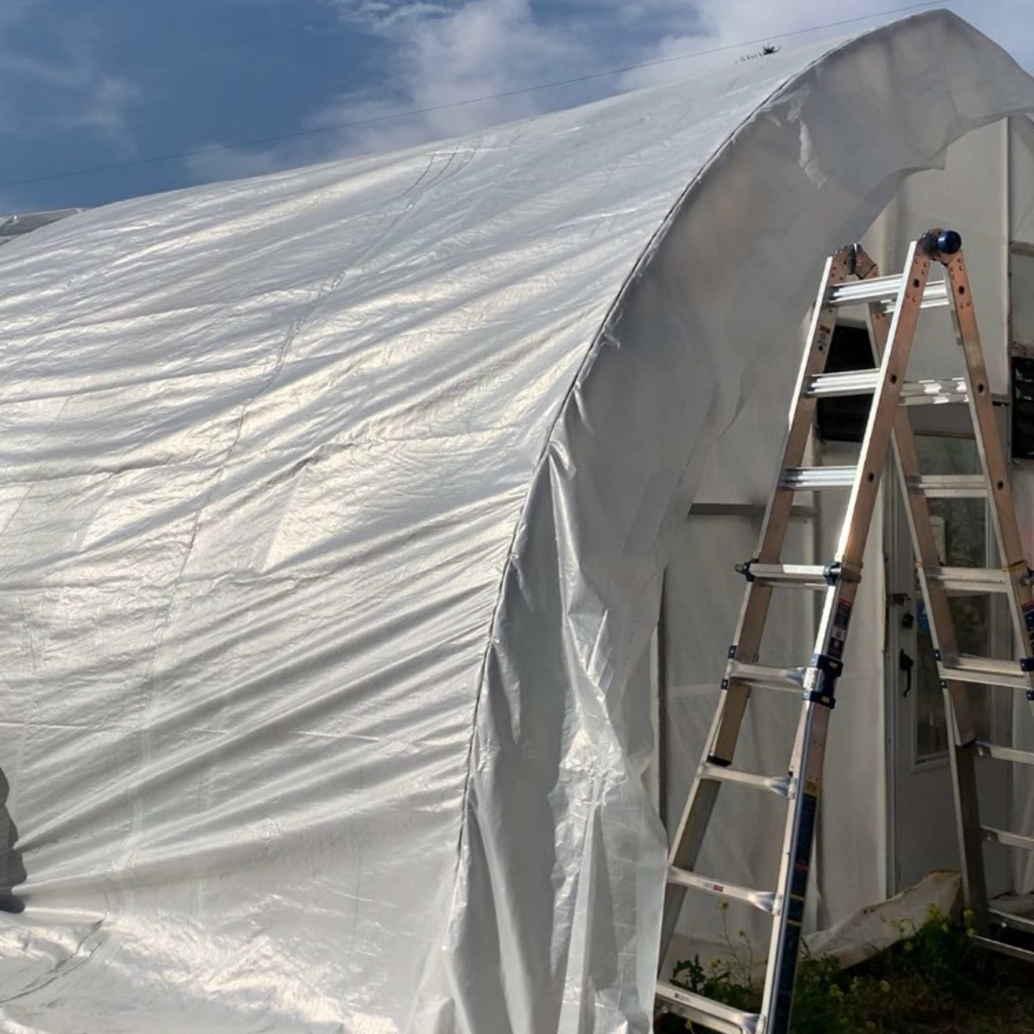 Greenhouse Woven Plastic 8 mil- Solarig 156