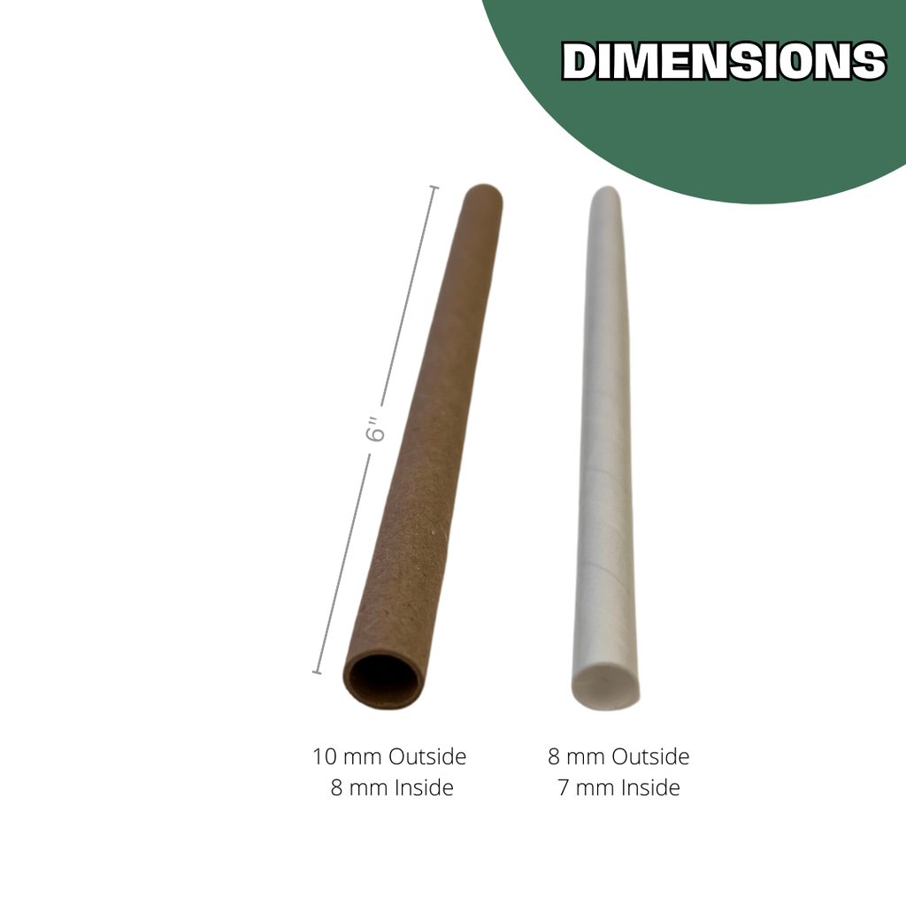 Spring Cardboard BeeTubes and Inserts for Mason Bees - 8mm