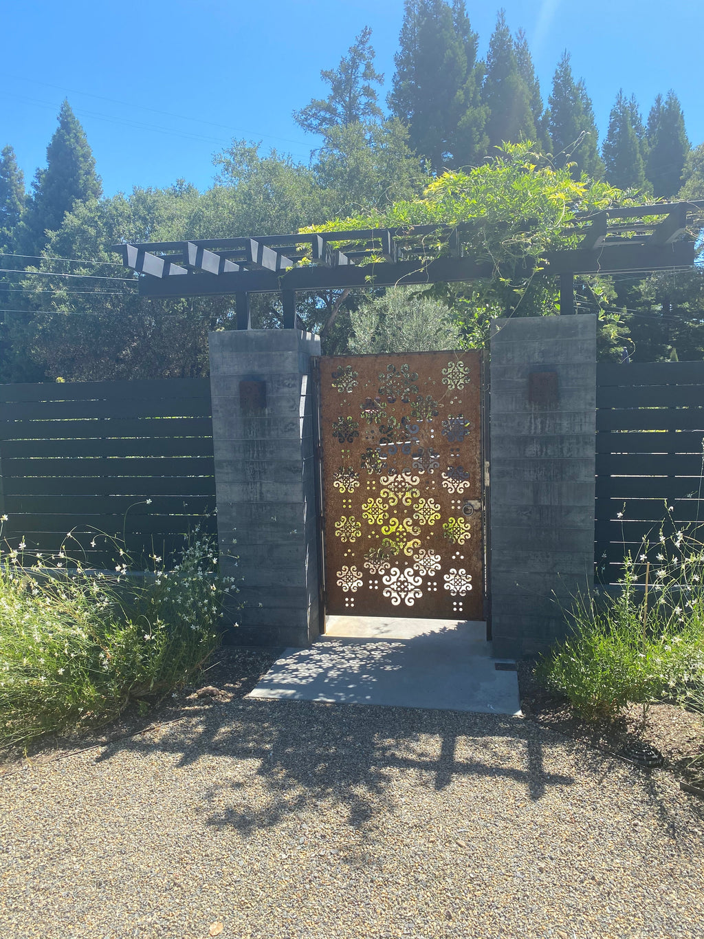 Outdoor Metal Privacy Screen Panel (Optimum) – Heavy-Duty Steel for Patio & Fence (60” & 72”)
