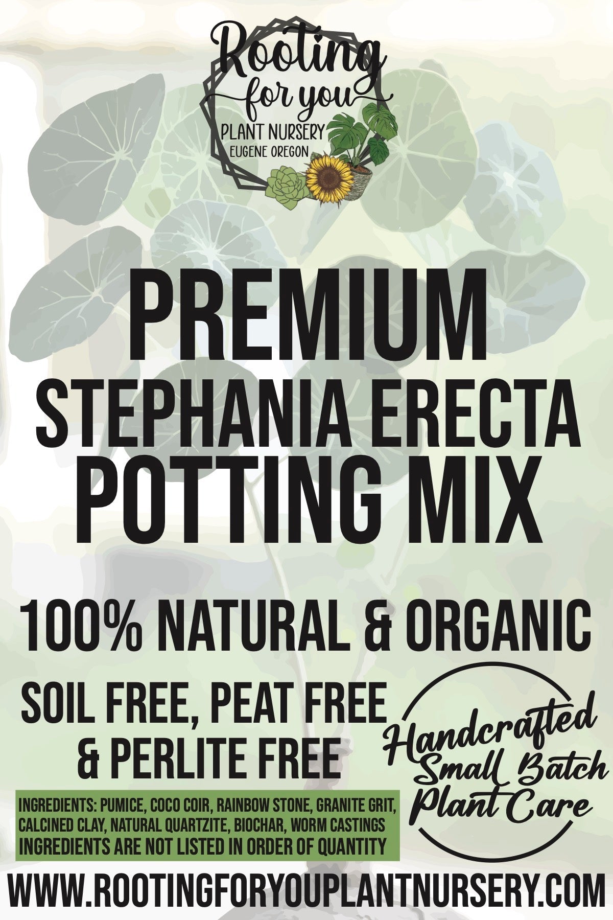 Stephania Erecta Premium Potting Mix