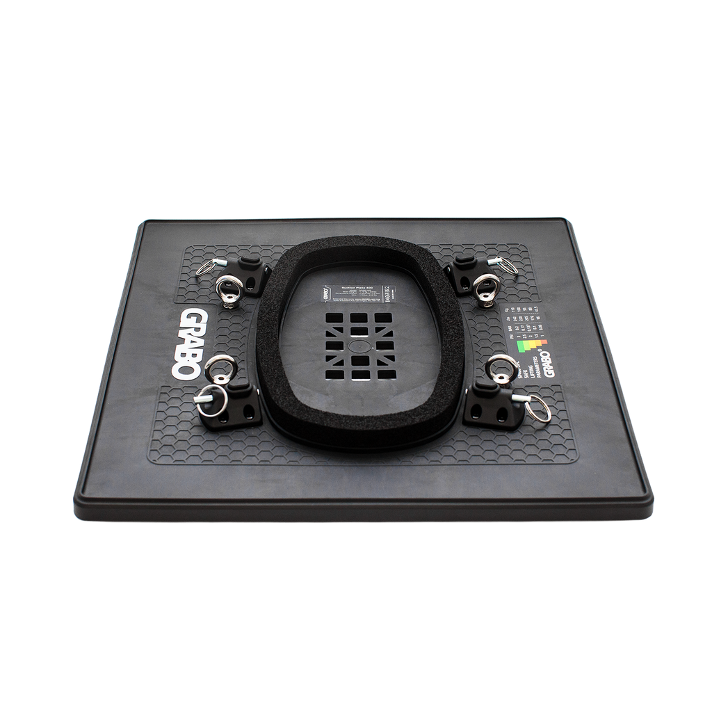 GRABO HighFlow Suction Plate 400, 16x16in, 242 lb