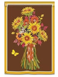 Sunflower Bouquet Garden Flag Fall