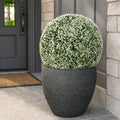 19" XL Baby's Breath Topiary Ball