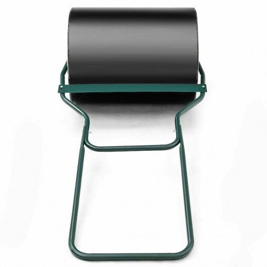 Lawn Roller with U-Shaped Handle for Garden Backyard