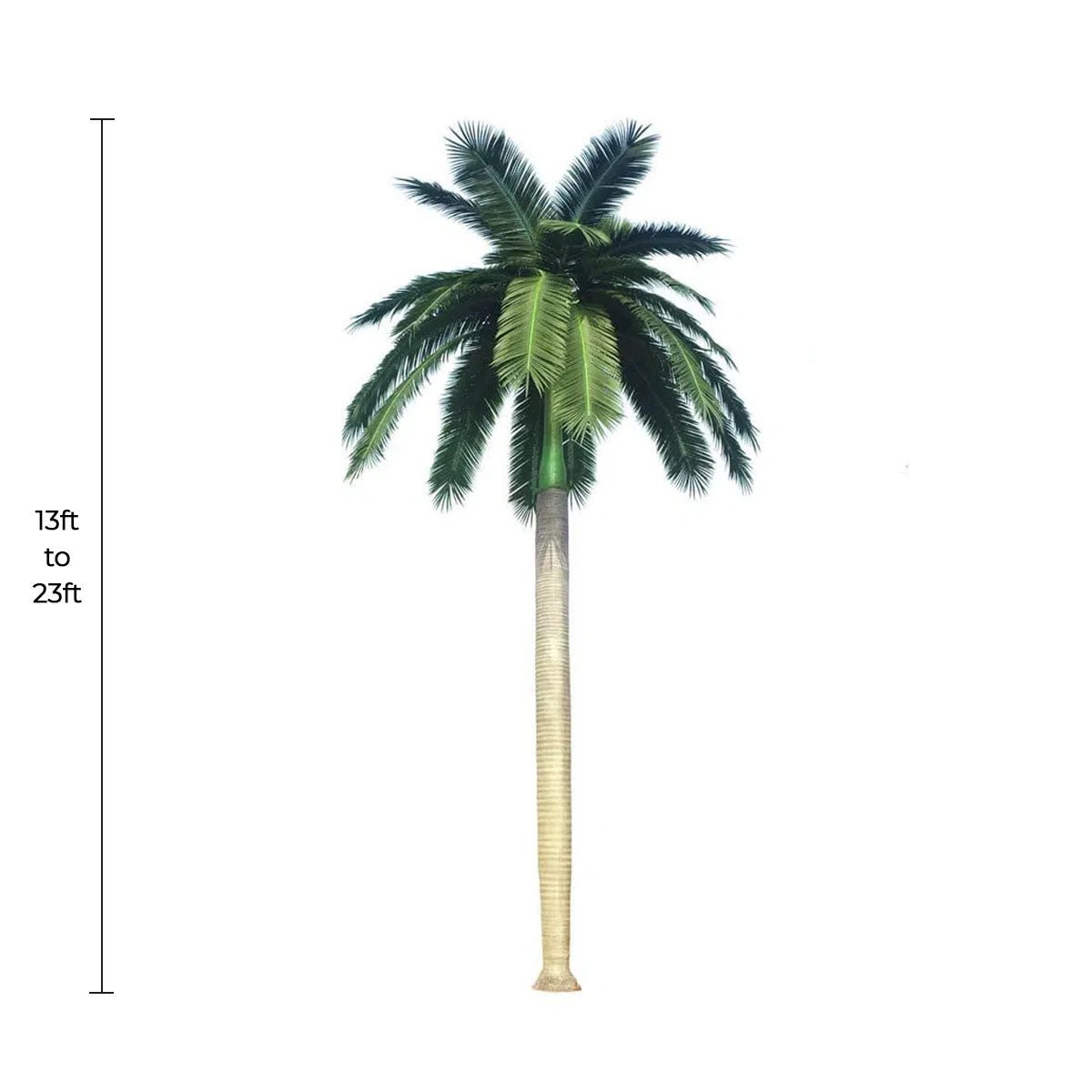 Royal Palm Artificial Tree 13ft–23ft – UV Resistant (10–12 Week Lead Time)