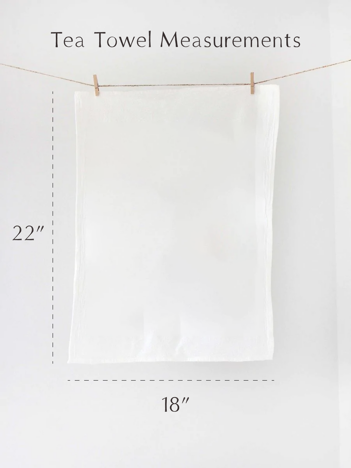 Butterfly Tea Towel Terra-cotta
