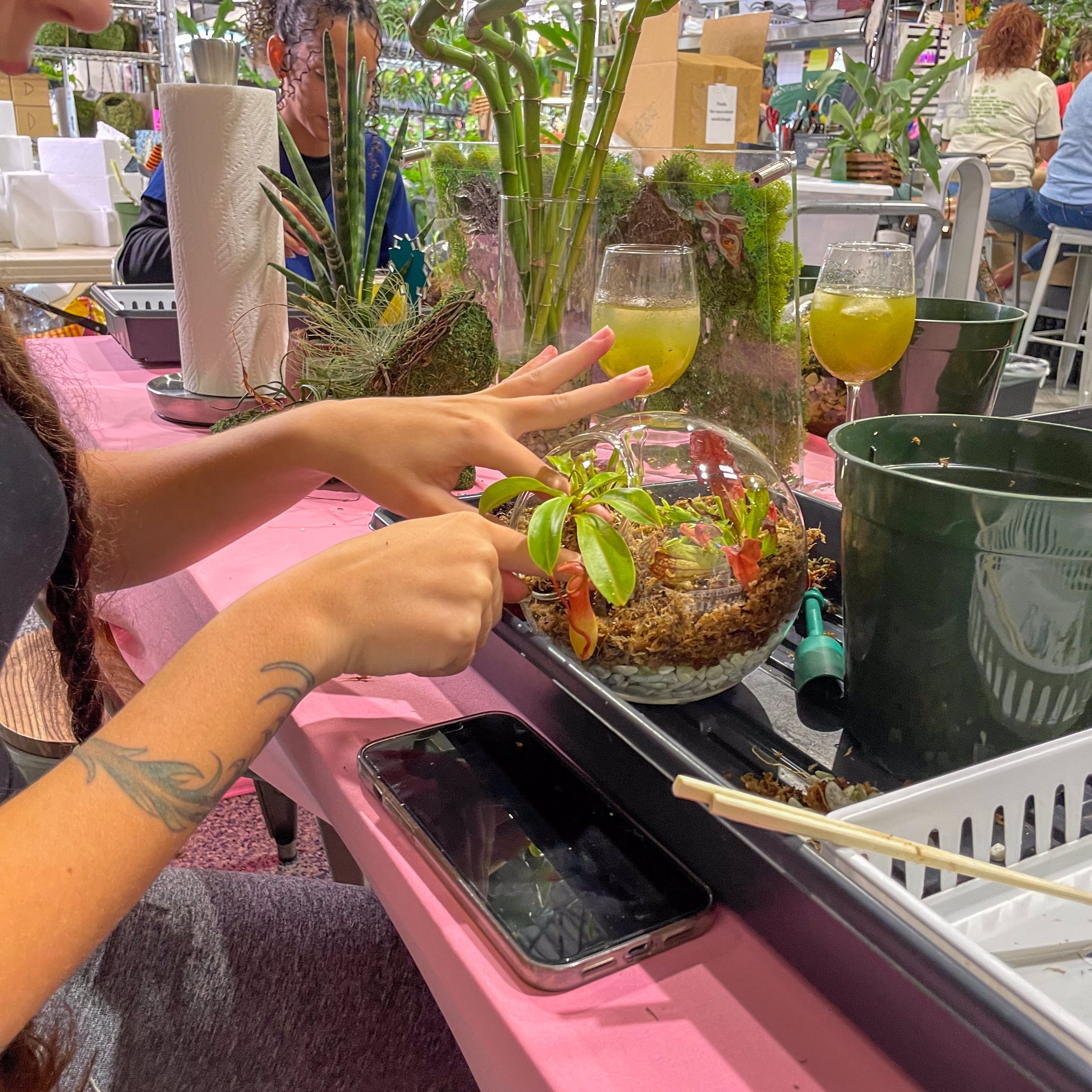 Sweetheart Terrarium Workshop - Thursday, TBD