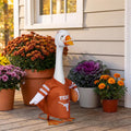Texas Longhorns Football Porch Goose Outfit with Helmet