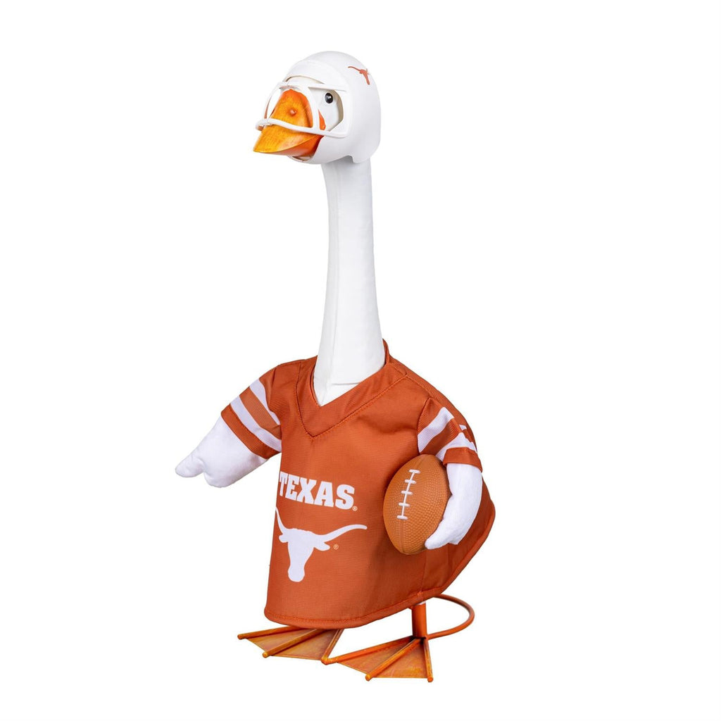 Texas Longhorns Football Porch Goose Outfit with Helmet