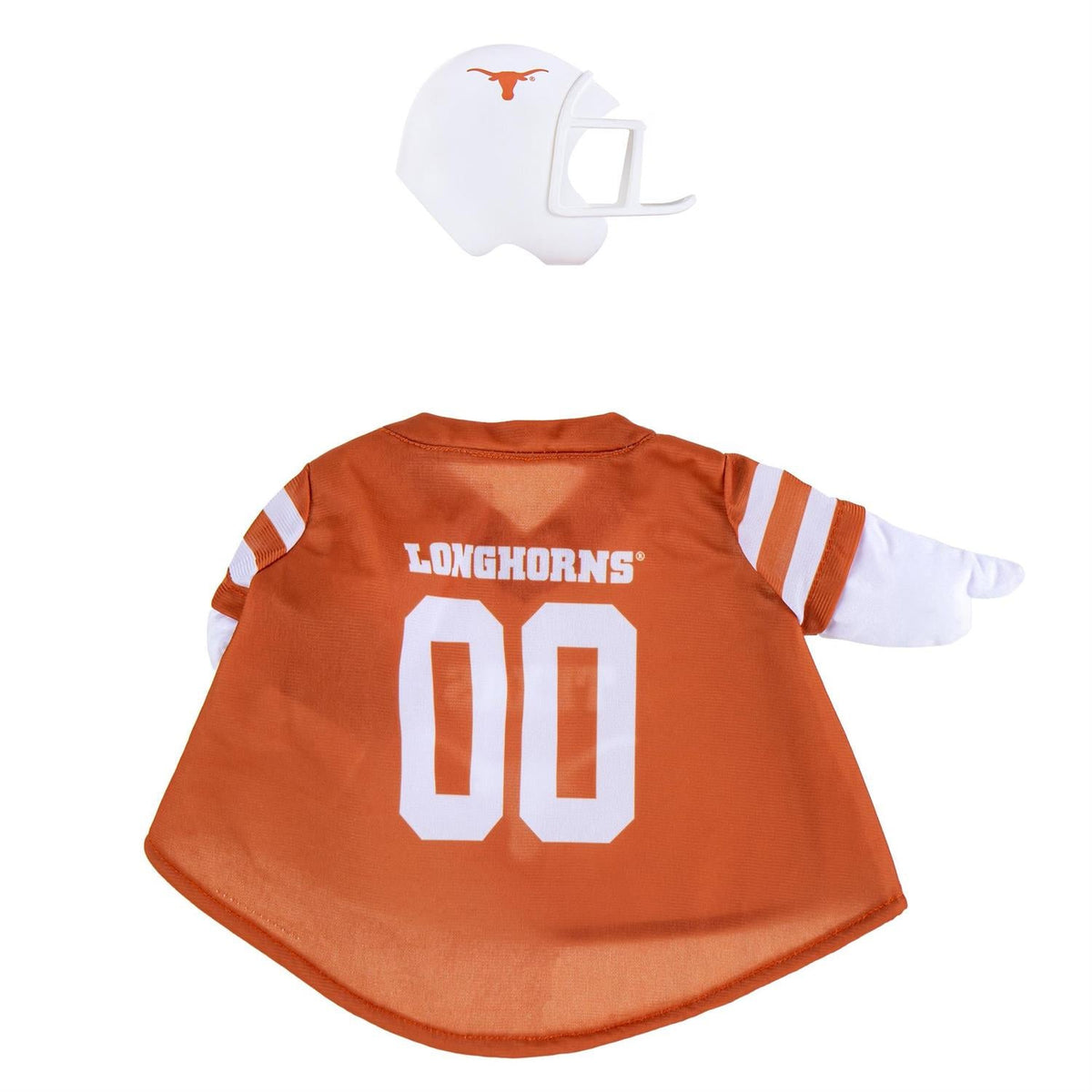 Texas Longhorns Football Porch Goose Outfit with Helmet