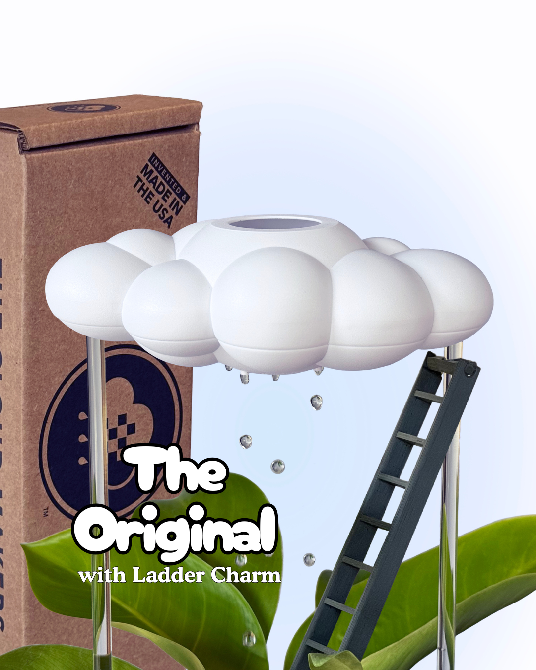 Original Dripping Rain Cloud with Ladder Charm – Nate's Garden Supply