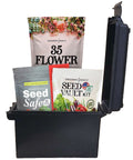 Homesteader’s Essential Seed Kit: 105 Varieties with Ammo Can