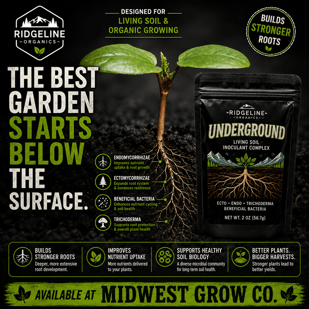 Ridgeline Organics Underground – Living Soil Inoculant Complex