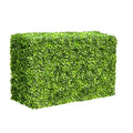 Light Boxwood Artificial Hedge 40×20in – UV Resistant – Commercial Grade