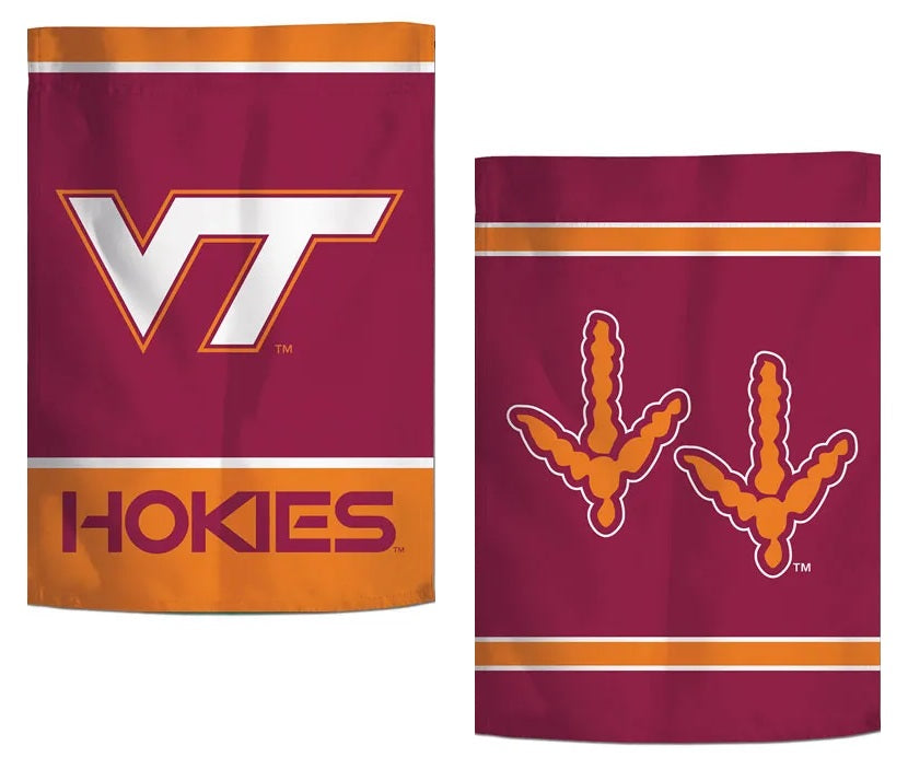Virginia Tech Hokies 2 Sided Garden Flag