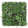 Tropical Vista Artificial Vertical Garden Green Wall Panel 40×40in 11 SQ FT – UV Resistant – Commercial Grade