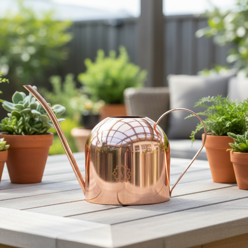Lyfe Watering Can Signature Rose Gold