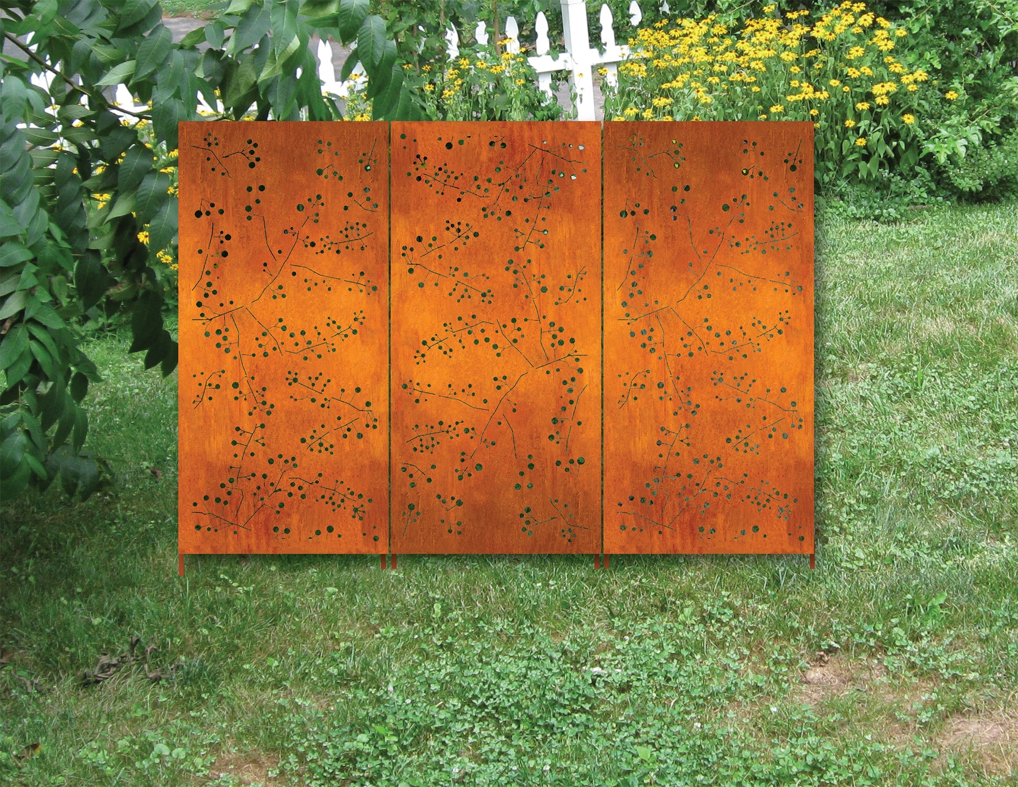 Metal Privacy Screens / Metal Wall Hanging (46" Inch)